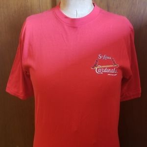 Vintage Artex St Louis CARDINALS MLB TSHIRT Size Large, 100% Cotton Made in USA